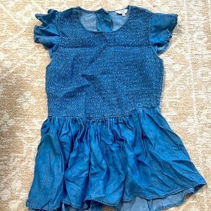 Crown and Ivy blue top